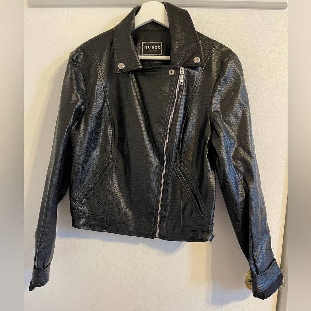 Faux leather Guess jacket